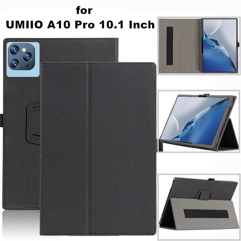 for Umiio A10 Pro 10.1 Inch Cover Flip Magentic Foldable Leather Stand Full Body Protective Case Wit