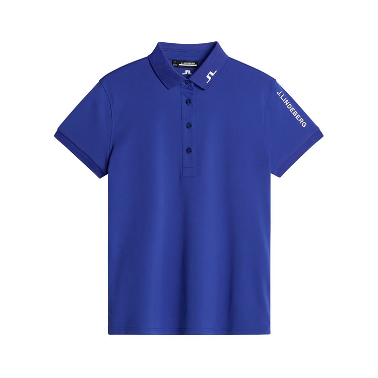 โปโลผู้หญิง J.Lindeberg Tour Tech (O356 Clematis Blue)