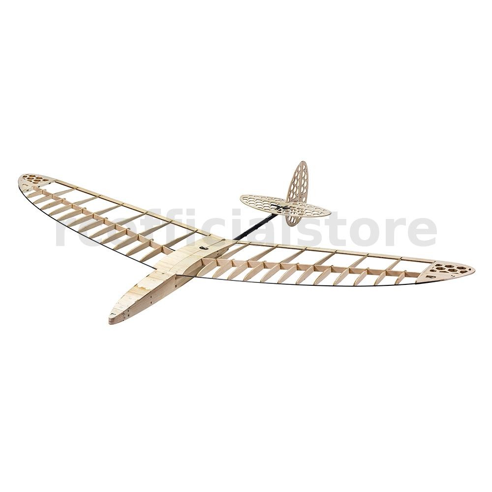 Dancing Wings Hobby FD12 1200mm Wingspan Windrunner Discus Launch Glider Balsa Wood F3K DLG RC Airpl