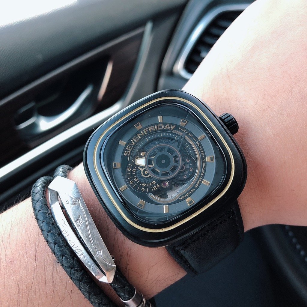 P2B/02 Sevn Fridys Mens Mechanical Casual Business Watch
