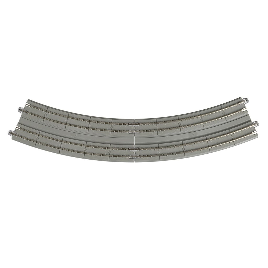 Kato N Gauge Double Track Slab Track Approach Line R414/381-22.5° ชิ้นเดียวสําหรับซ้ายและขวาแต่ละ 20