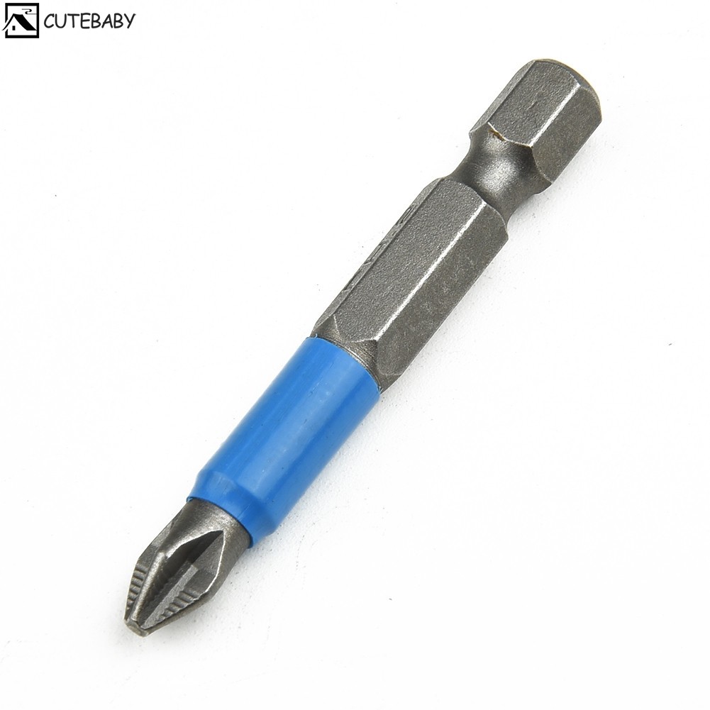 [cutebaby888] สว่านไฟฟ้าแม่เหล็กไขควงลื่นหัวบิต PH2 เครื่องมือมือไขว้