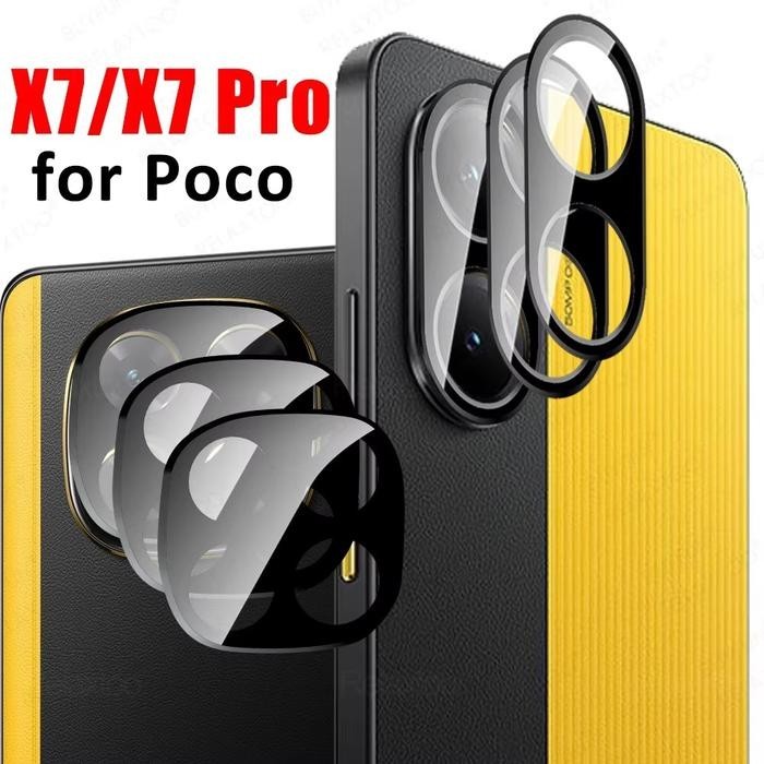 3D PREMIUM LENS PROTECTOR POCO X7 5G / X7 PRO 5G 3D LENS CAMERA PROTECTOR