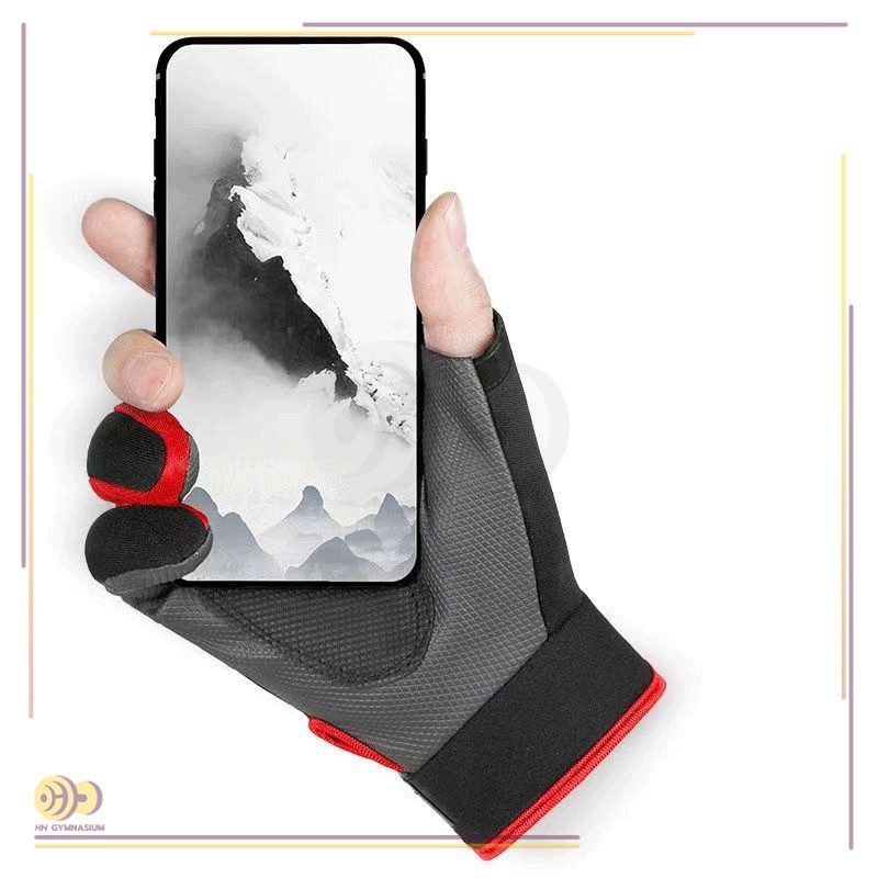 HH gymnasiumอนถุงมือตัดสามนิ ้วสําหรับตกปลาป ้กันลื ่ ตัดนิ้ว 3/5 นิ้ว สำหรับการแข่งขันตกปลา กันน้ำ ถุงมือเปิดนิ้วตกปลา - รูปที่ 6