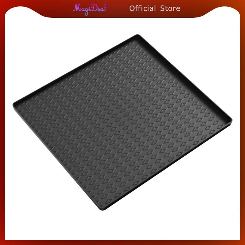 MagiDeal ฝาครอบสําหรับเครื่องซักผ้าและ, แผ่นรองด้านบน, ขอบยก, พรมปูพื้นตู้เย็นสําหรับตู้, เครื่องซักผ้า, ,