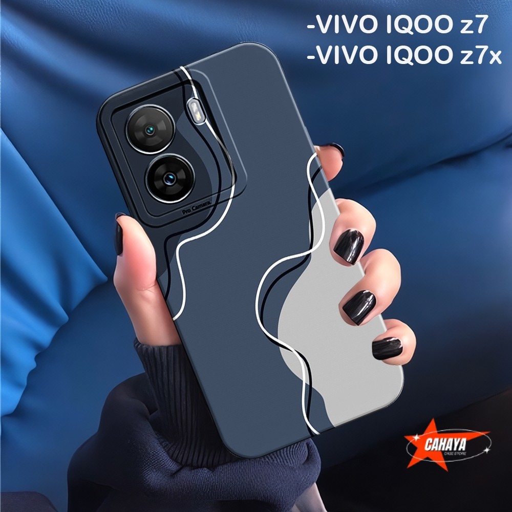 เคส Vivo IQOO Z7 5G - IQOO Z7X 5G Softcase Procamera - Silicone Hape - เคส Hp - ALL TYPE