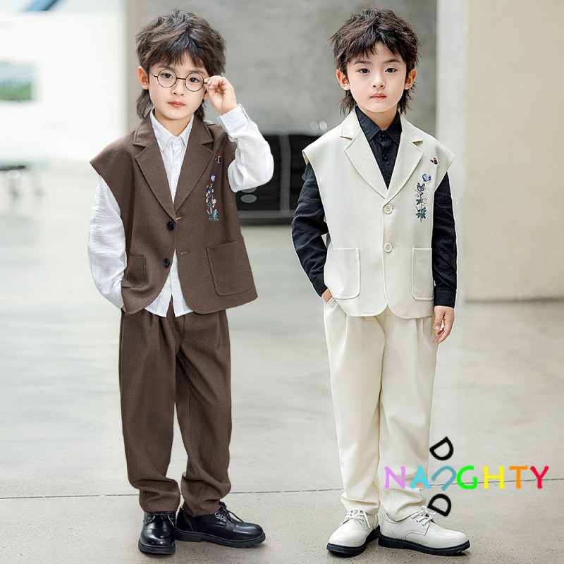 เด็กชายอายุ 1-13 ชุดชุดการแสดงฤดูร้อน