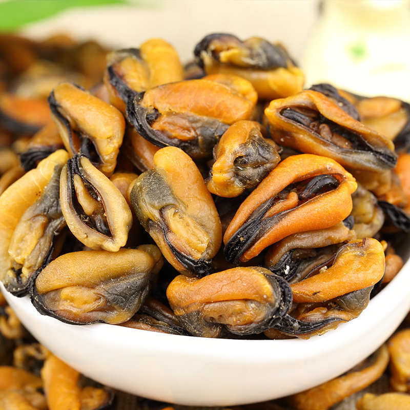 สินค้าใหม่ Seabow Light ผักแห้ง Seabow Dry Green Mouth Scallops Seafood สินค้าแห้ง Snail Jerky ผลิตภัณฑ์อาหารทะเล 008 NHKR