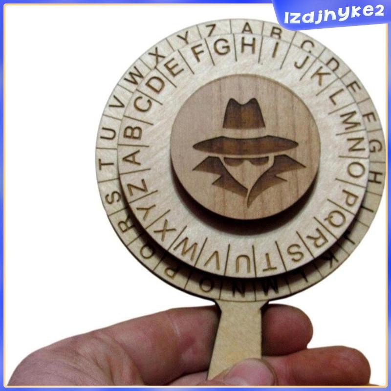 [lzdjhyke2] Room Cipher Wheel เกมปริศนา Cipher Wheel สําหรับวันหยุดตารางงานปาร์ตี้การศึกษาใช้