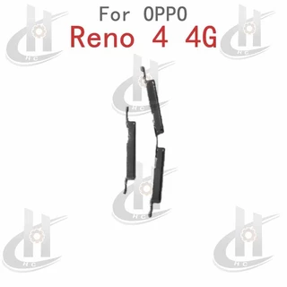 สําหรับ OPPO Reno 4 4G CPH2113 ปุ่มด้านข้างปริมาณพลังงาน Flex Cable Keys ปุ่มปิดระดับเสียงขึ้นและลงปุ่มด้านข้างส่วนทดแทน