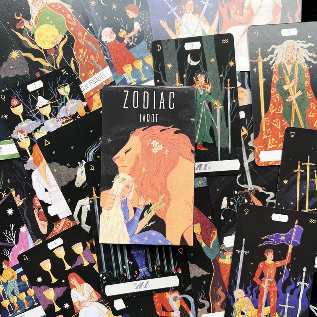 Zodiac Tarot การ์ดเกม Fate Divination noath