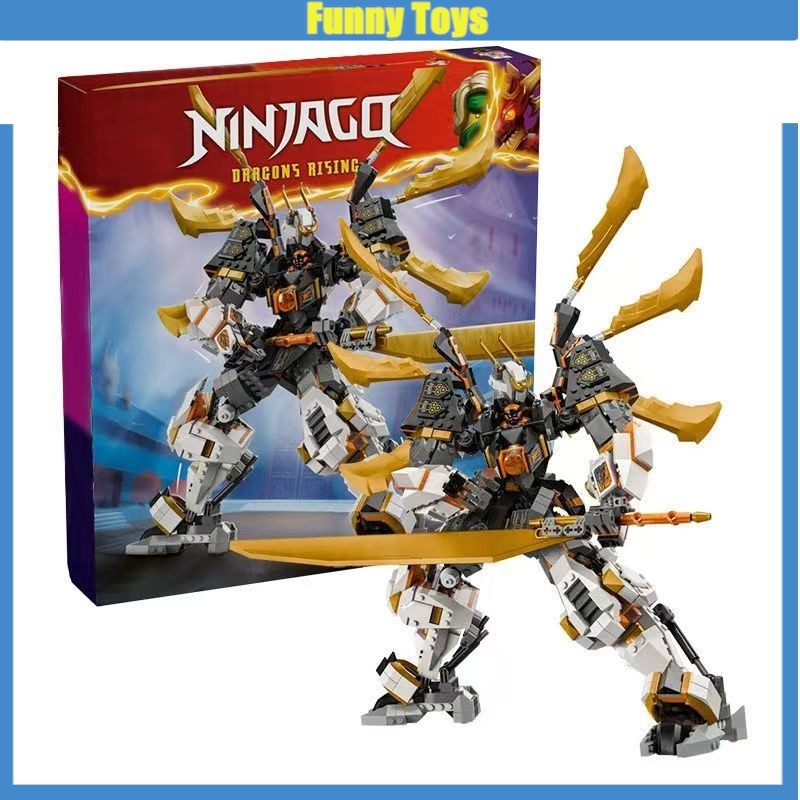 71821 Coles Titan Dragon Mech Building Blocks Assembly Ninja Mecha รุ่นของเล่นเด็กของขวัญ