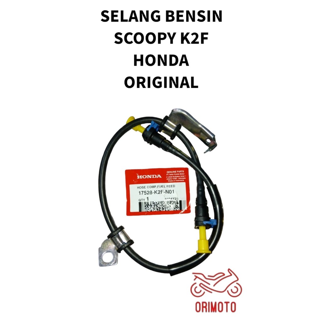 ORIMOTO-GASO HOSE SCOOPY K2F HONDA 17528-K2F-N01 ต้นฉบับ