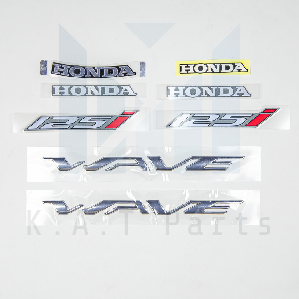 สติ๊กเกอร์ ทั้งคัน สีเทาด้าน C34 เวฟ125i 2018-2021 แท้ศูนย์