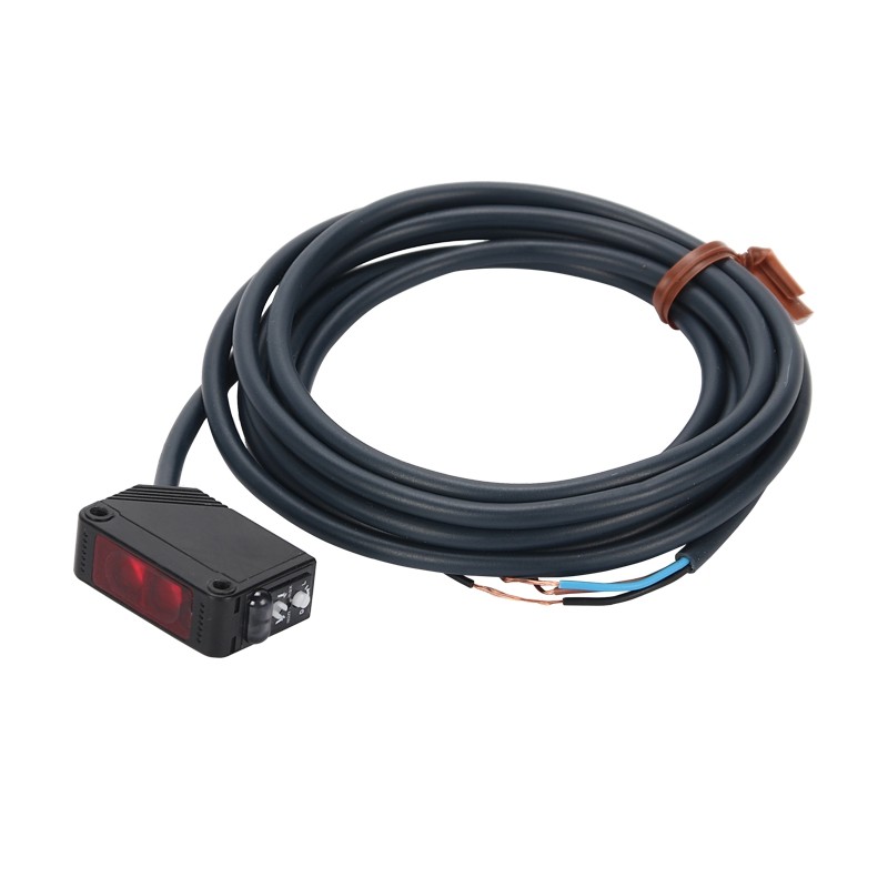 Ultra-small Square Diffelection Photoelectric Switch Sensor Mirror Surface Reflection เซ็นเซอร์อินฟร