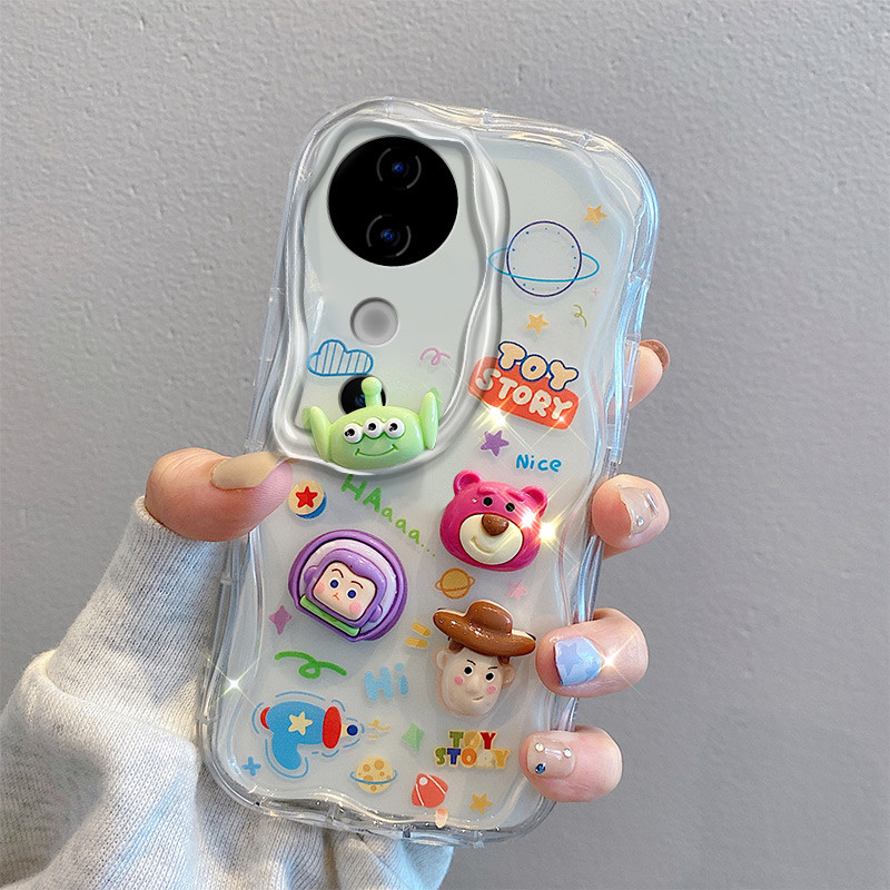 เคส VIVO V50 ตุ๊กตาแท่ง TPU เคสโทรศัพท์ซิลิโคนอ่อนนุ่ม TYGZ2 - รูปที่ 6