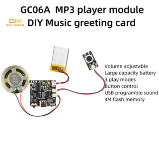 Diymore GC06 การ์ดบันทึกการเคลื่อนไหวกล่องของขวัญสร้างสรรค์ก…