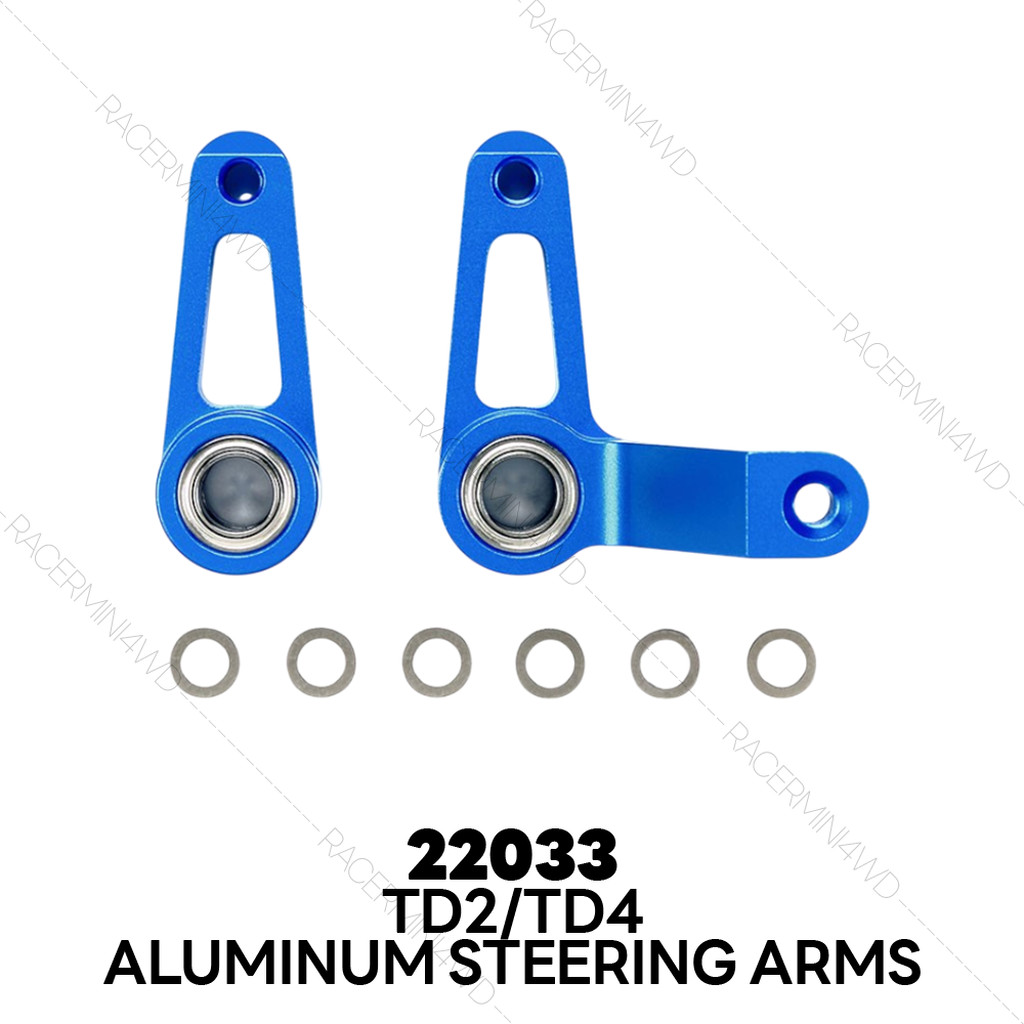 TAMIYA TD4 Aluminum Steering Arms 22033