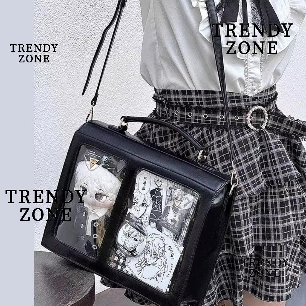 Trendyzone กระเป๋าสะพายข้าง, กระเป๋า Ita ที่ทนต่อการสึกหรอความจุขนาดใหญ่, กระเป๋าสะพายใสกันน้ําญี่ปุ่น