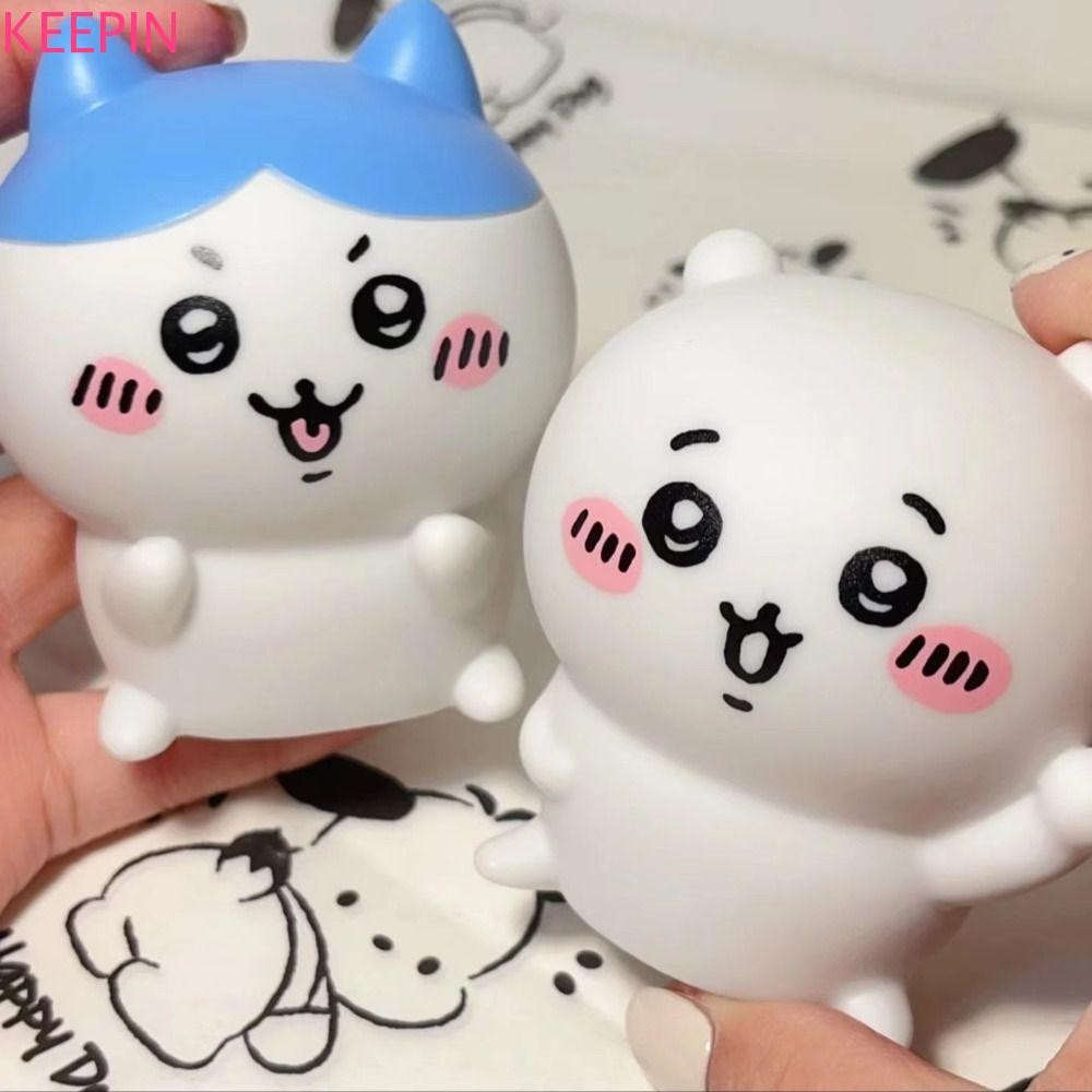 Keepin Usagi ของเล่นเรืองแสง,การ์ตูนส่องสว่าง Chiikawa Night Light,ของเล่นเด็ก Kawaii Eye-Protection