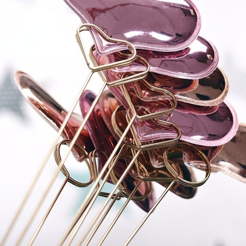 คลิปหนีบการ์ดลายดอกไม้ ทําเอง - ลวดโลหะวางผู้ถือบัตร-ผู้ถือรูปภาพคลิปติดภาพ-สําหรับงานแต่งงาน - รูปที่ 7