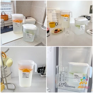 Ahlanya เหยือกน้ำสไตล์ญี่ปุ่น จุปริมาณได้เยอะ 1800ml/2500ml เนื้อหนาทนทาน ขวดน้ําขนาดใหญ่ Cold kettle