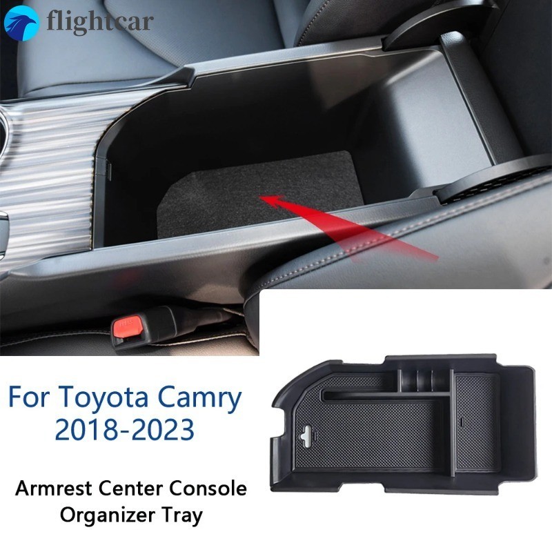 (FT) ถาดเก็บคอนโซลกลาง ที่พักแขน อุปกรณ์เสริม สําหรับ Toyota Camry XV70 2018 2019 2020 2021 2022