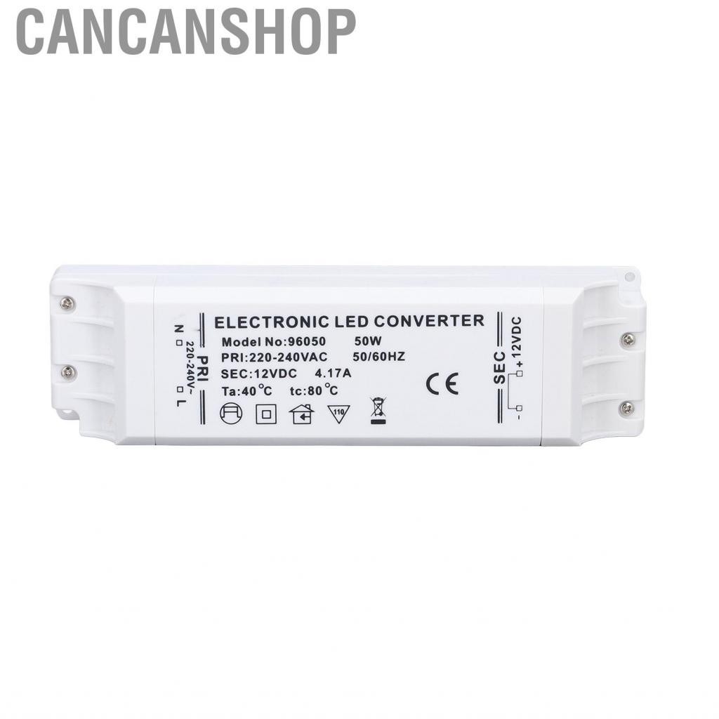 Cancanshop LED Driver 50W 12V 4.17A Power Transformer Constant Current Drive US