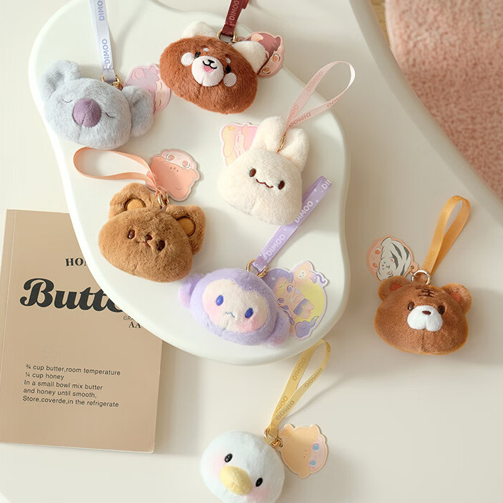 POPMART DIMOO Animal Kingdom Sachet Plush toys Blind Box อาณาจักรสัตว์ ซองธูป ของเล่นตุ๊กตา กล่องตาบอด สไตล์ที่เลือกได้ น่ารักตุ๊กตา ของเล่น