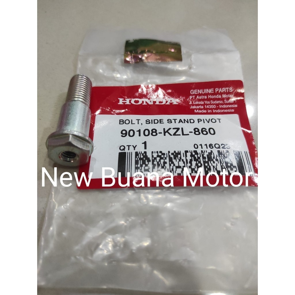 สลักเกลียวขาตั้งข้าง PCX Scoopy Vario 125 Vario 150 90108KZL860