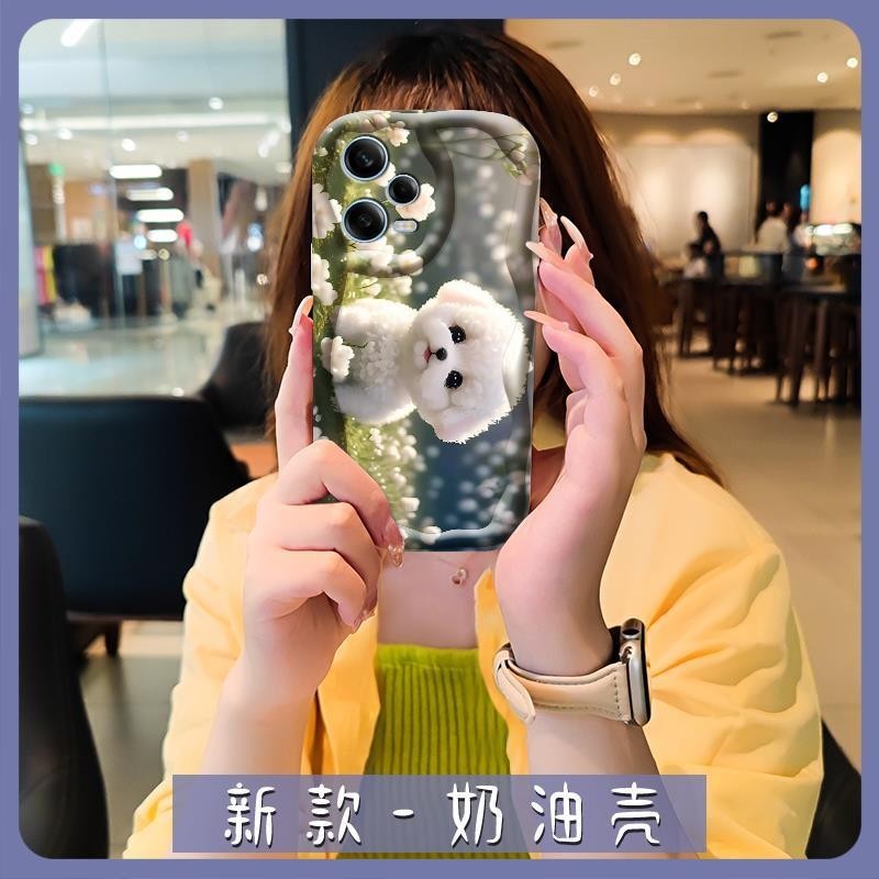 Durable Cover Phone Case For Redmi Note12 Pro 5G customized Full wrap Silica gel Solid color Simple Back Cover Girlfriend