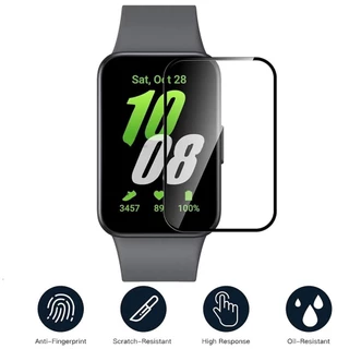 สำหรับ Samsung Fit3 นาฬิกาฟิล์มคอมโพสิต Galaxy Fit 3 ความร้อนดัดกาวเต็ม PMMA นุ่มสติกเกอร์ฟิล์มฟิล์ม