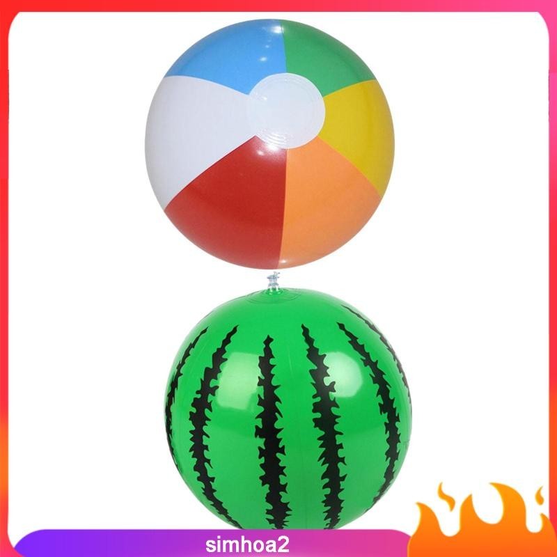 [Simhoa2] ลูกบอลชายหาด แบบเป่าลม ของเล่นชายหาด ปาร์ตี้วันเกิด กลางแจ้ง