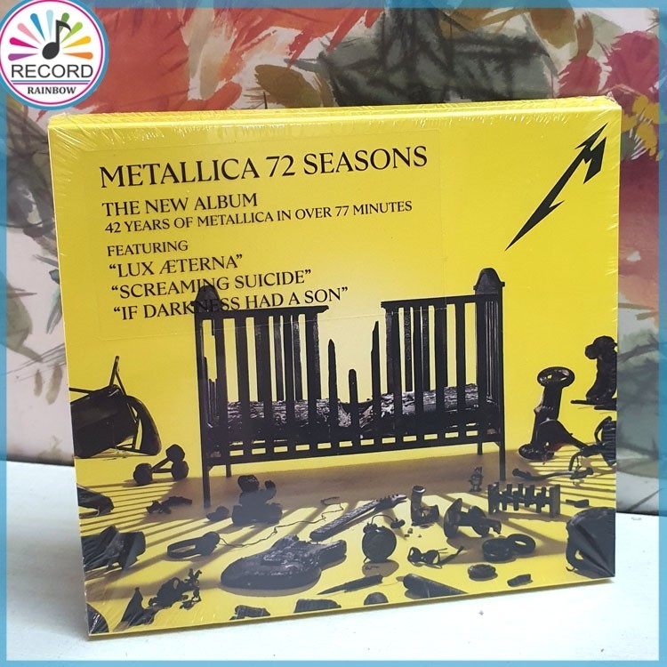 Original Metallica 72 Seasons 2023 CD Album [Sealed] ใหม่ ของแท้ US/GER