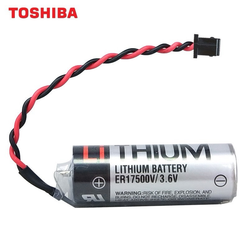 แบต Er6v ER6V/3.6V ER6V  ER6 โตชิบา แบตเตอรี่ลิเธียม PLC Industrial Battery ของใหม่!! คุณภาพดี แบตเต็ม เปิดบิลได้ ✅