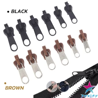 ZXF หัวซิปกระเป๋า ชุดซิปซ่อม มี 6 ชิ้น/เซต เปลี่ยน 3สี Zipper Head