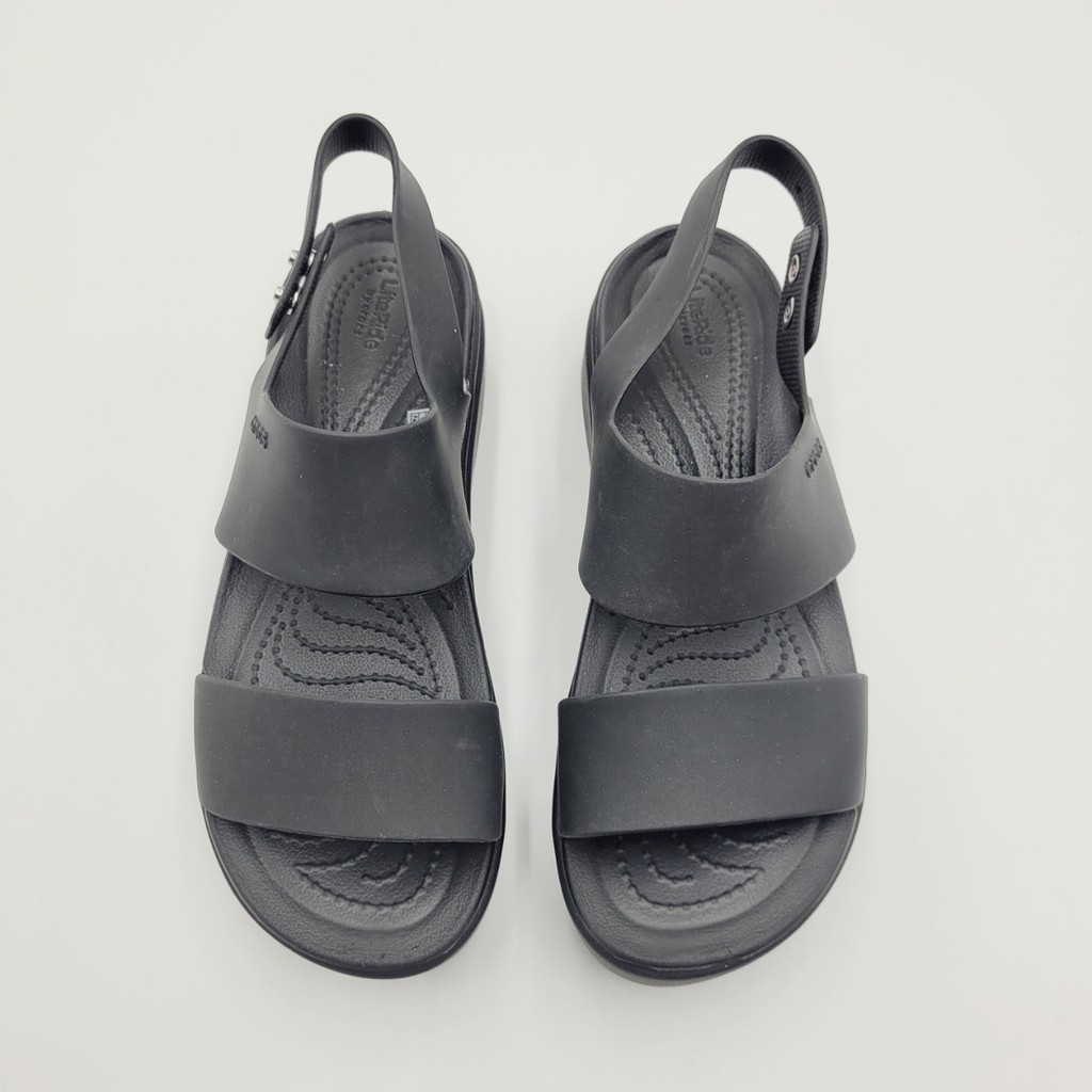 พร้อมส่ง !!! รองเท้าลำลองแฟชั่น สไตล์ Crocs Brooklyn Low Wedge (Unisex)