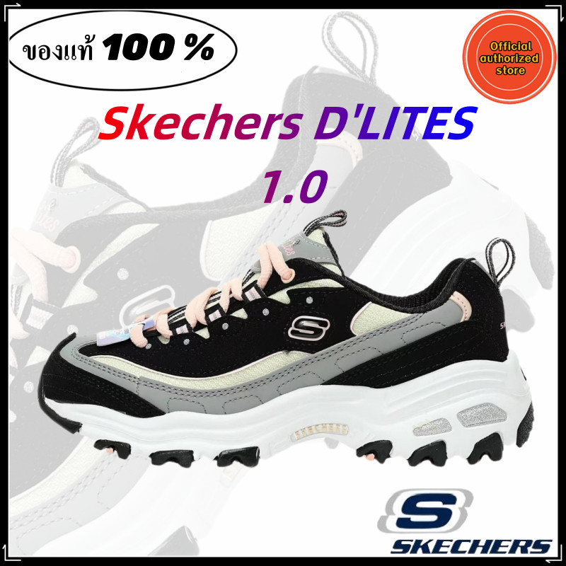 Skechers สเก็ตเชอร์ส รองเท้าผู้หญิง Women D'lites 1.0 Sport shoes ของแท้ 100 %