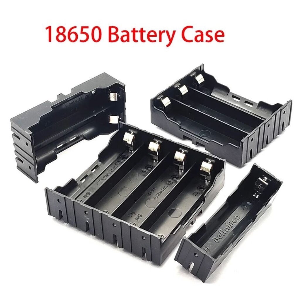 รางถ่าน 18650 3.7V Battery case 1 2 3 4 ก้อน แยกอิสระ รังถ่าน ที่ใส่ถ่าน 18650