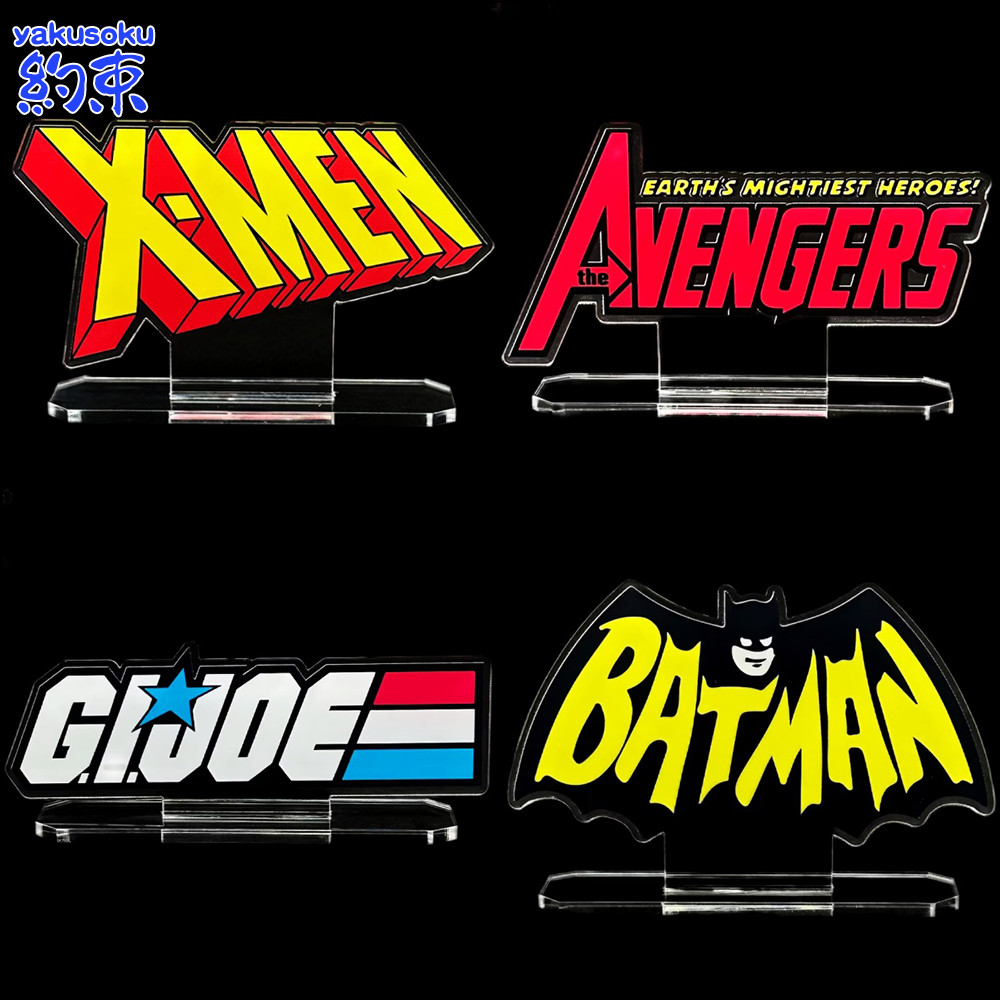 Restraint Stand การ ์ ดแสดงผลอะคริลิค X-MEN Avengers BATMAN GIJOE