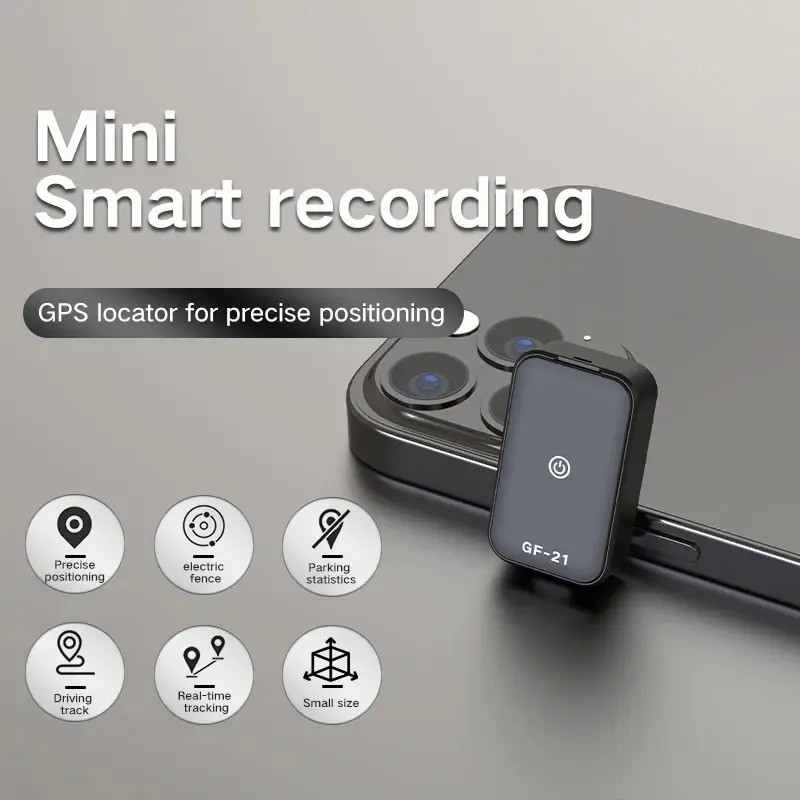 GF21 GPS Tracker ตําแหน่งที่แม่นยํา Mini Car Tracker Universal Bike GPS Tracker สําหรับผู้สูงอายุและ