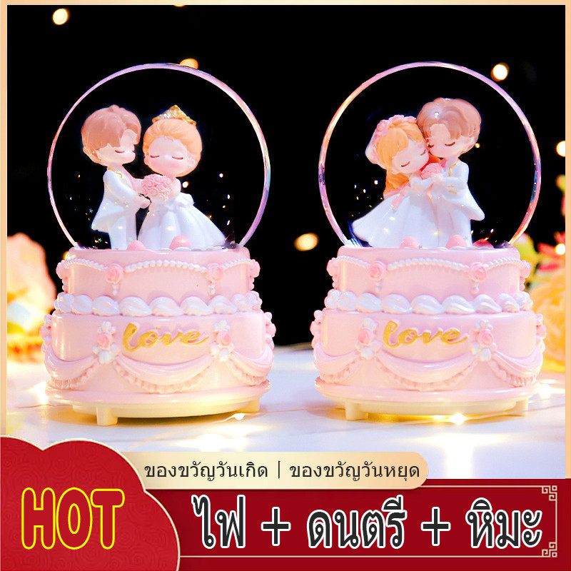 สโนว์บอล，snowball，ลูกบอลคริสตัล，ช่อดอกไม้งานแต่ง ลูกบอลคริสตัล ของขวัญแต่งงาน เครื่องประดับกล่องดนตรี