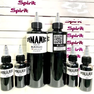 [จัดส่งจากกรุงเทพฯ]DYNAMIC ของแท้ หมึกสัก แบบไดนามิก สีดํา TBK 1Oz 2Oz 4Oz