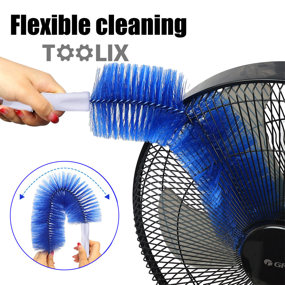 Air Conditioner Feather Duster Fan Cleaning Brush Bendable Household Sofa Dusting Brush
