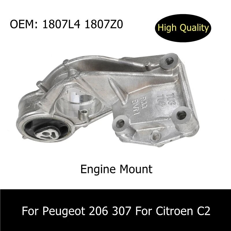KA  1807L4 1807Z0 9681019380 Aluminum Rear Lower Engine Mount For Peugeot 206 207 307 308 For Citroe