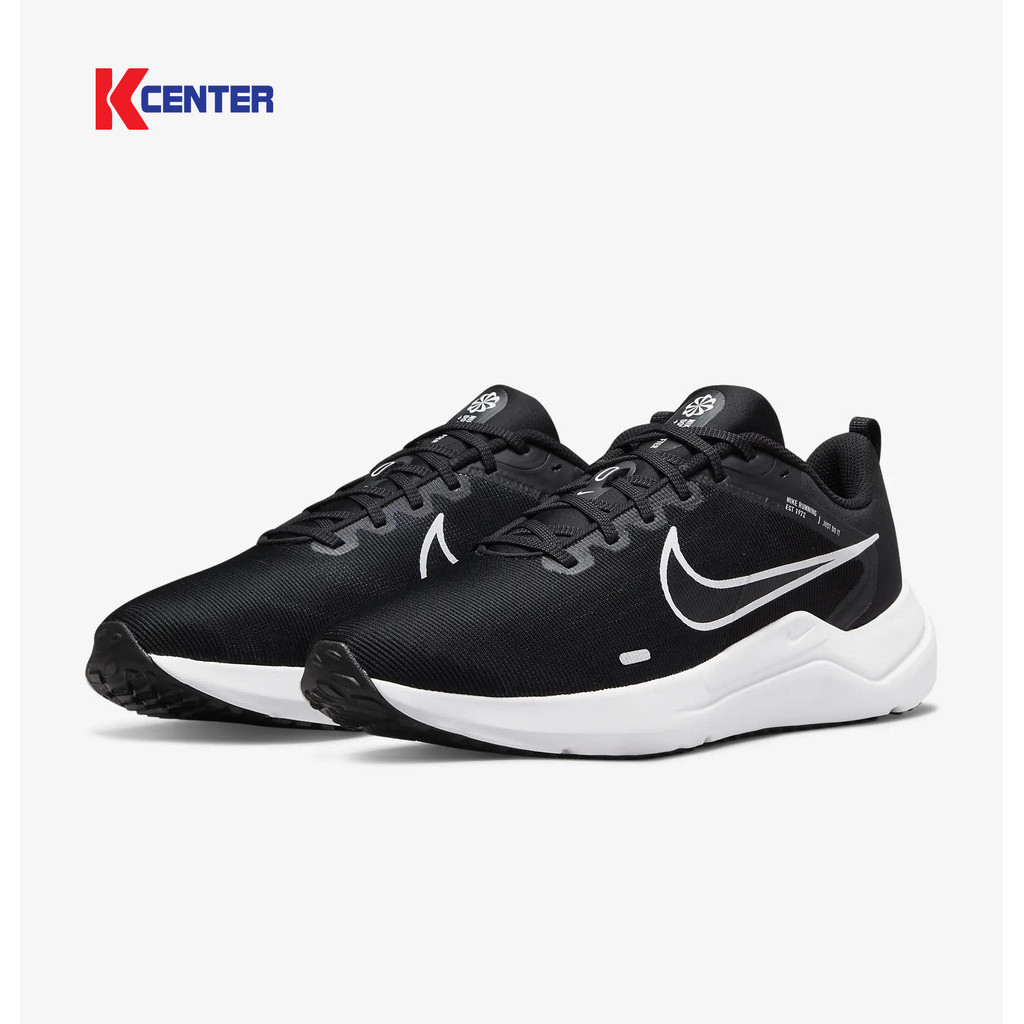 Nike รองเท้าวิ่งโร้ดรันนิ่งผู้ชาย รุ่น Downshifter 12 (DD9293-001)