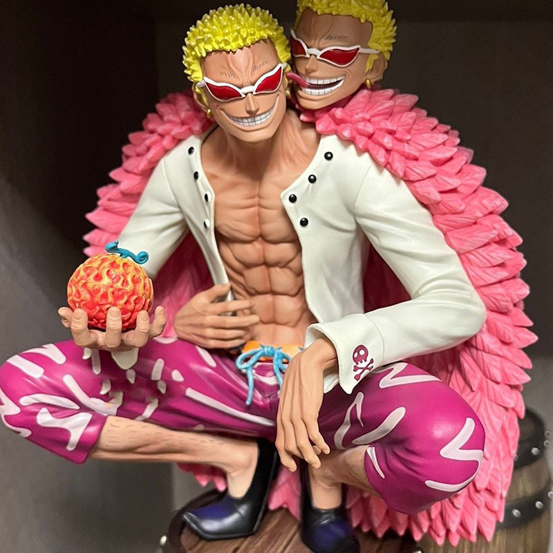 อะนิเมะ One Piece รูป Donquixote Doflamingo Action Figure One Piece Shichibukai Hen 16 ซม.PVC คอลเลก