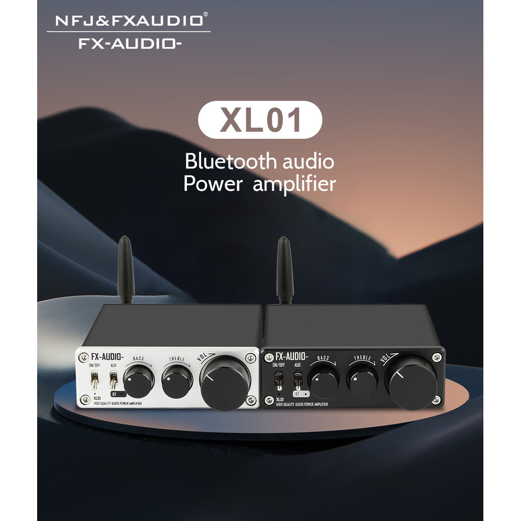 Fx-audio XL01 Bluetooth Digital Power Amplifier HIFI Fever 2.1 Channel ซับวูฟเฟอร ์ 40W Power Amplifier Desktop AUDIO