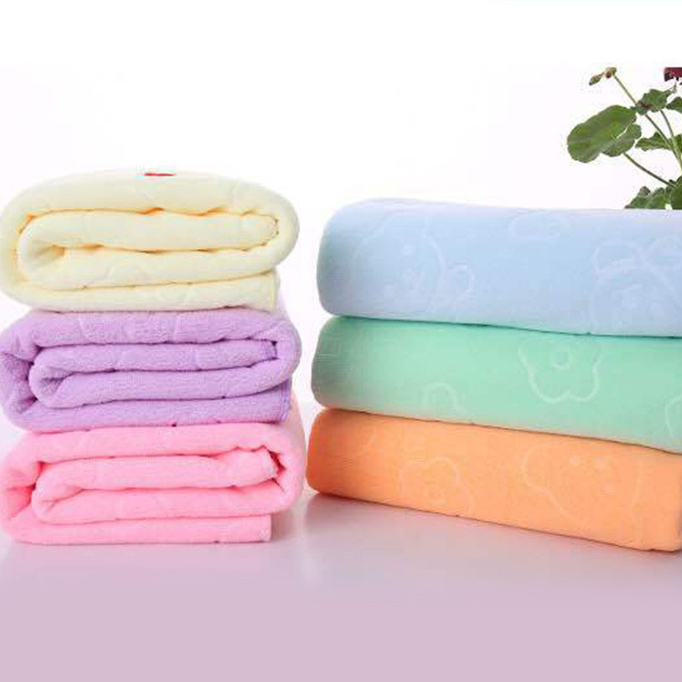 OMC ผ้าเช็ดตัวไซส์ใหญ่พิเศษขนาด140x70 ซม ผ้าขนหนู ผ้าเช็ดตัวจัมโบ้ ผ้าขนหนูอาบน้ำผืนใหญ่ เนื้อนุ่มซับน้ำดีแห้งไว - รูปที่ 3