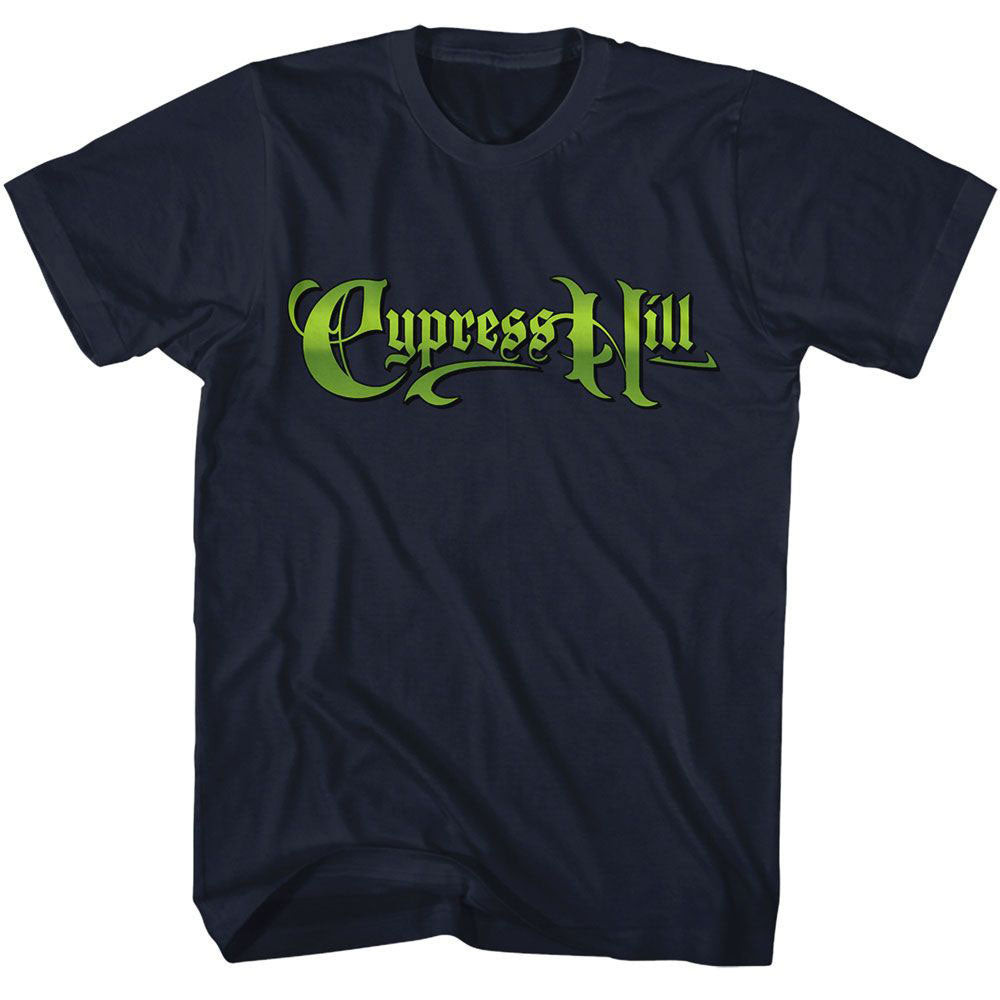 CYPRESS HILL Gradient Logo Vintage Retro Band T-Shirt - Unisex Regular & Boxy T-Shirt Merchandise Ba